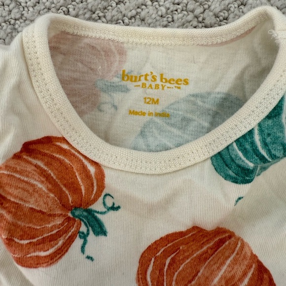 Burt’s Bees Baby Girl Shirt Organic Cotton
Size 12 months Holiday Thanksgiving - Picture 4 of 8